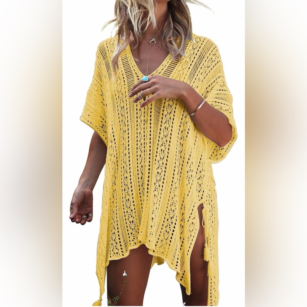 🆕Crochet Swim Cover-Up